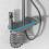Douche Rea Savio Led Titanium 10