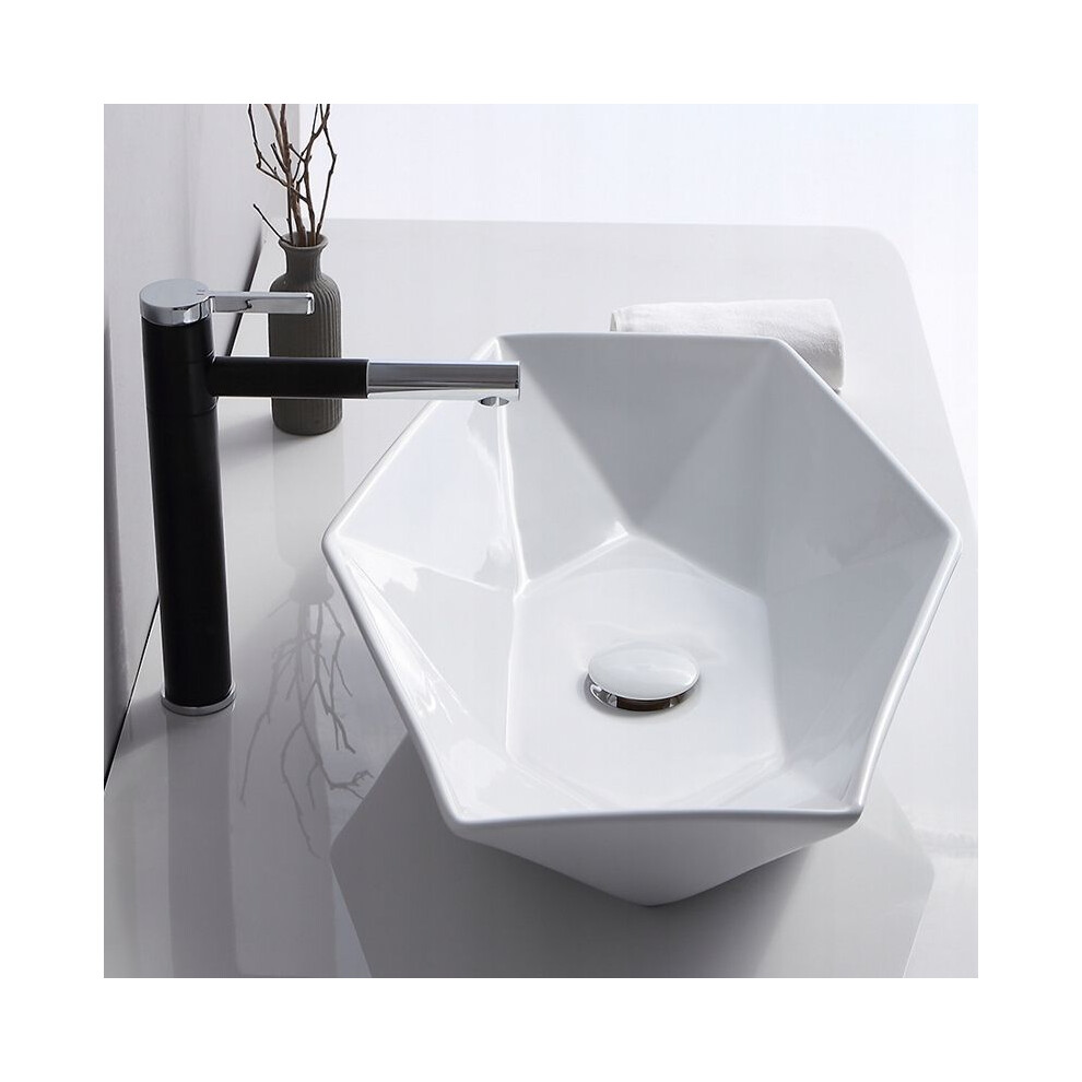 Countertop Basin Rea Vegas White 5902557336487