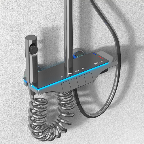 Douche Rea Savio Led Titanium 1