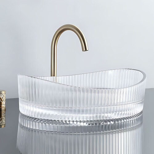 Opzetwastafel Rea Harper Transparent