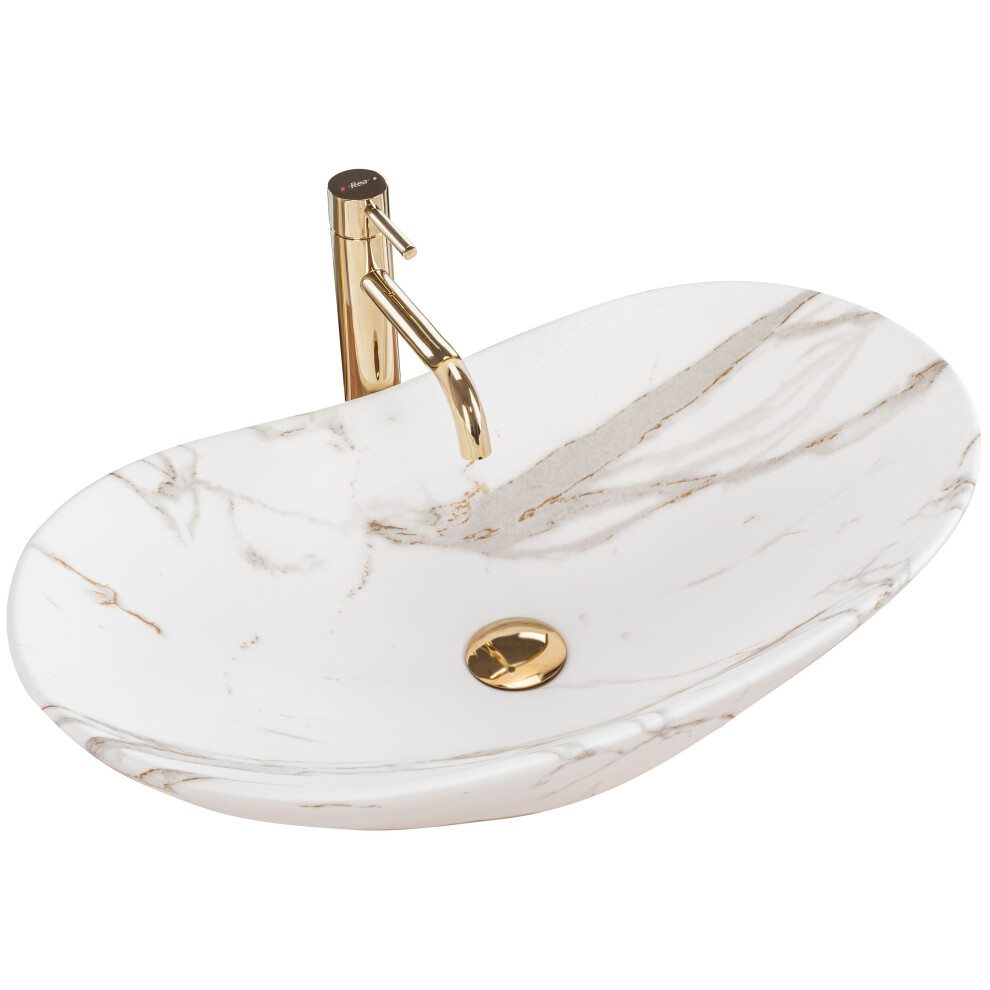 Countertop Washbasin Rea Royal Lava Mat 5902557362653