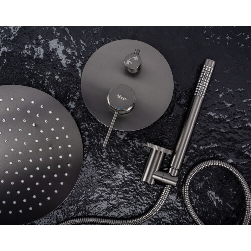 Shower System Rea Lungo Grip Gun Grey + Box 1