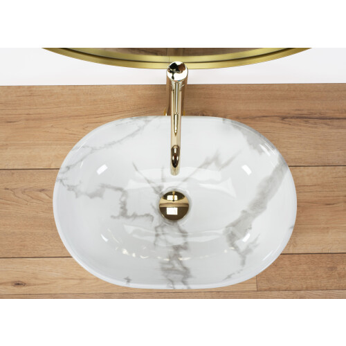 Countertop Basin Rea Amelia Marmo Shiny 2