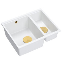 Granite Sink Logan 150 White Gold
