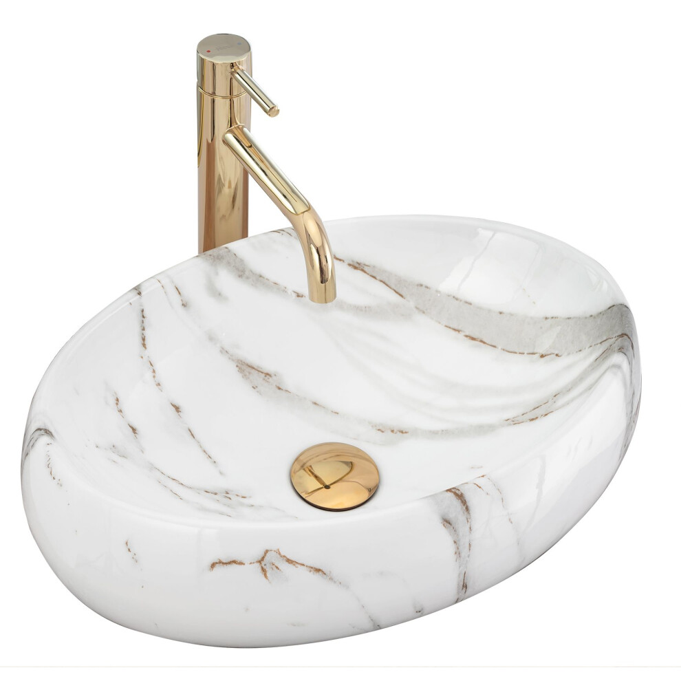Countertop Washbasin Rea Linda Lava 5902557362691