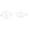 Countertop Basin Rea Vegas White 9