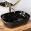 Vasque À Poser Rea Belinda Black Marble Shiny 3