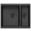 Lavello In Granito Logan 150 Black Rame 5