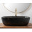 Lavabo Da Appoggio Rea Belinda Black Marble Mat 4