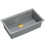 Granite Sink Logan 110 Grey Metallic Copper 1