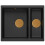 Évier En Granit Logan 150 Black Noir 6