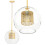 Lampe Gold Loft APP554-1CP 20cm 1