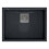 Évier En Granit David 50 Black Metallic Acier 5