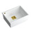 Granite Sink David 50 White Steel 1