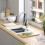 Granite Sink Kurt 110 Workstation White 8