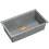 Évier En Granit Logan 110 Grey Metallic Acier 3