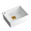 Granite Sink David 50 White Steel 4