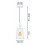 Lampe APP1036-1CP 8