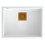 Granite Sink David 50 White Steel 6