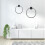 Lampe Led App1392-cp Black 30cm 9