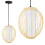 Φωτιστικό Οροφής Bamboo APP1634-1CP 1