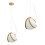 Lampe APP1088-1CP Gold White 2