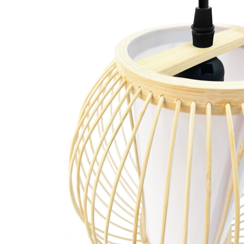 Φωτιστικό Οροφής Bamboo APP1634-1CP 1