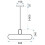 Hangende Plafondlamp Melkglas Goud Wit APP668-1CP 7