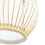 Φωτιστικό Οροφής Bamboo APP1634-1CP 3