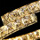 Λάμπα Led App1771-cp Gold 60cm 3