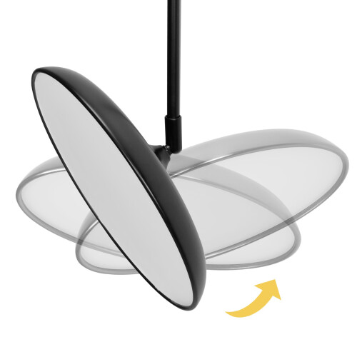 Κρεμαστό Φωτιστικό Led App1280-cp Black 1
