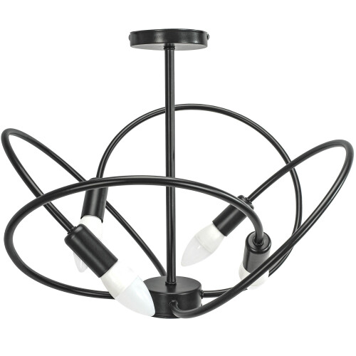 Lampe 4 Black APP1093-4C 1