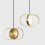 Led Lámpa App1555-cp Gold 2
