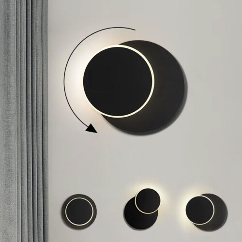 Seinävalaisin Led Lhj082-w Black 2