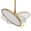 Lampa Wisząca Led App1281-cp Gold 9