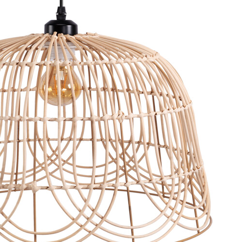 Natural Boho Κρεμαστο Φωτιστικο Οροφης APP1351-1CP 30 Cm 2