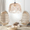 Natural Boho Κρεμαστο Φωτιστικο Οροφης APP1351-1CP 30 Cm 6