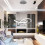 Lampe Ring Moderne Led + Télécommande App389-cp Chrome 5