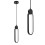 Led Pendant Ceiling Lamp App851-cp Black 1