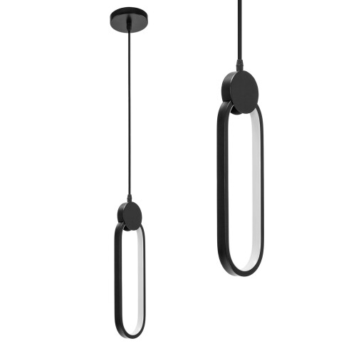 Led Pendant Ceiling Lamp App851-cp Black