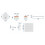 Built-in Shower Set Rea Fenix Davis Gold Box 8