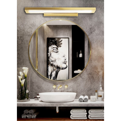 Χρυσό Led Φωτιστικό Τοίχου 60cm APP837-1W 1