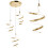 Pendant Lamp Led G075-3cpr Gold 1