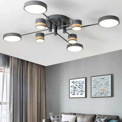 Mennyezeti Lámpa Grey APP528-8C 2
