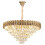 Lampe Suspendue Cristal G061-cp 80cm Gold 1