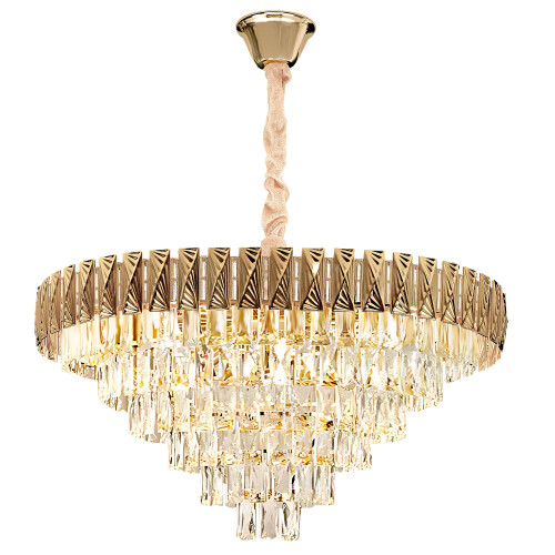 Lampe Suspendue Cristal G061-cp 80cm Gold