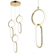 Suspension Led G077-3cpr Gold