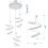 Pendant Lamp Led G075-3cpr Gold 8