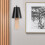 Wall Lamp Loft APP1279-1W Black 6