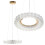 Led Lamp Ms018-cp Rose Gold 40cm 1